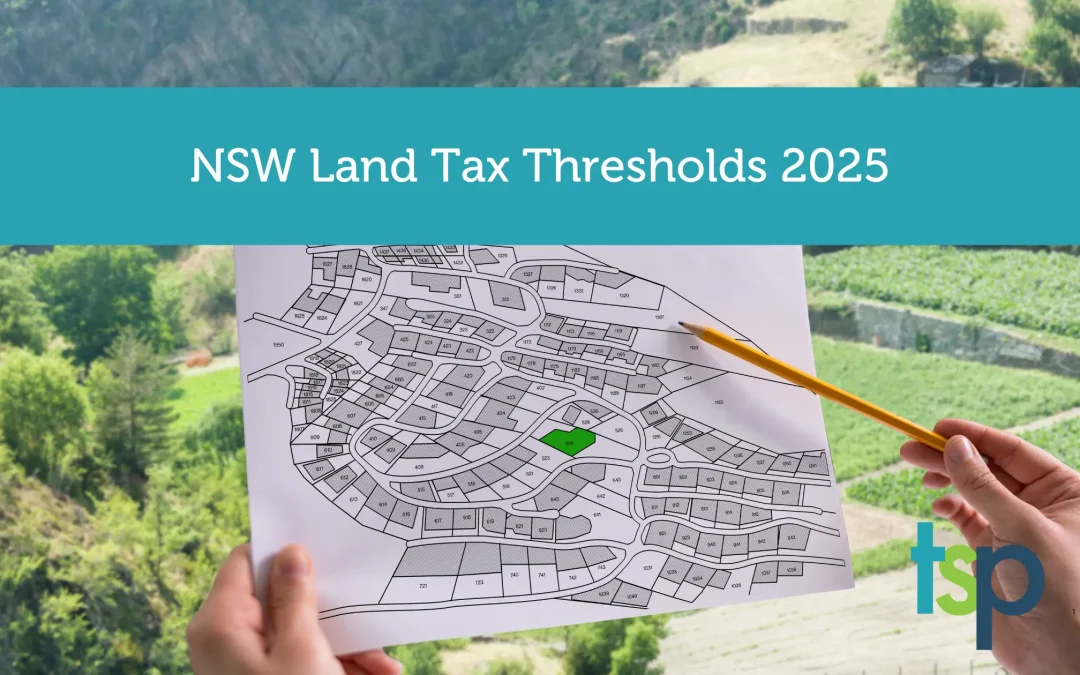 NSW Land Tax Thresholds in 2025