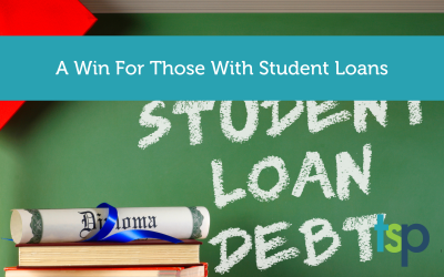 The Latest 2 A win for those carrying student debt