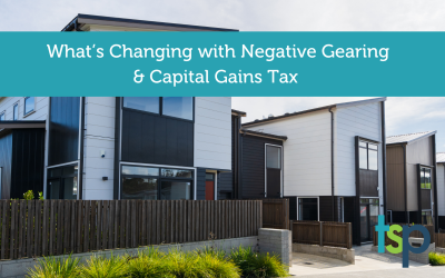 Negative Gearing and Capital Gains Tax