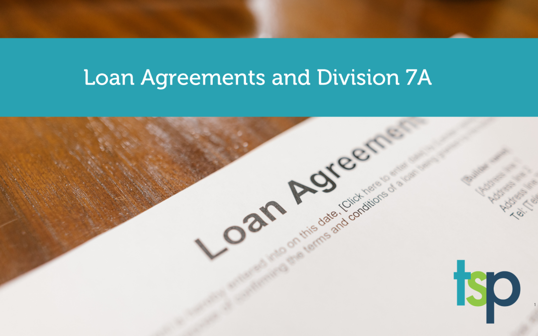 Division 7A Loan Agreements
